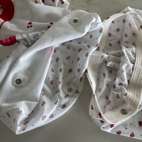 Vintage 90s  Carters Easter pajamas 3T - Picture 4 of 5